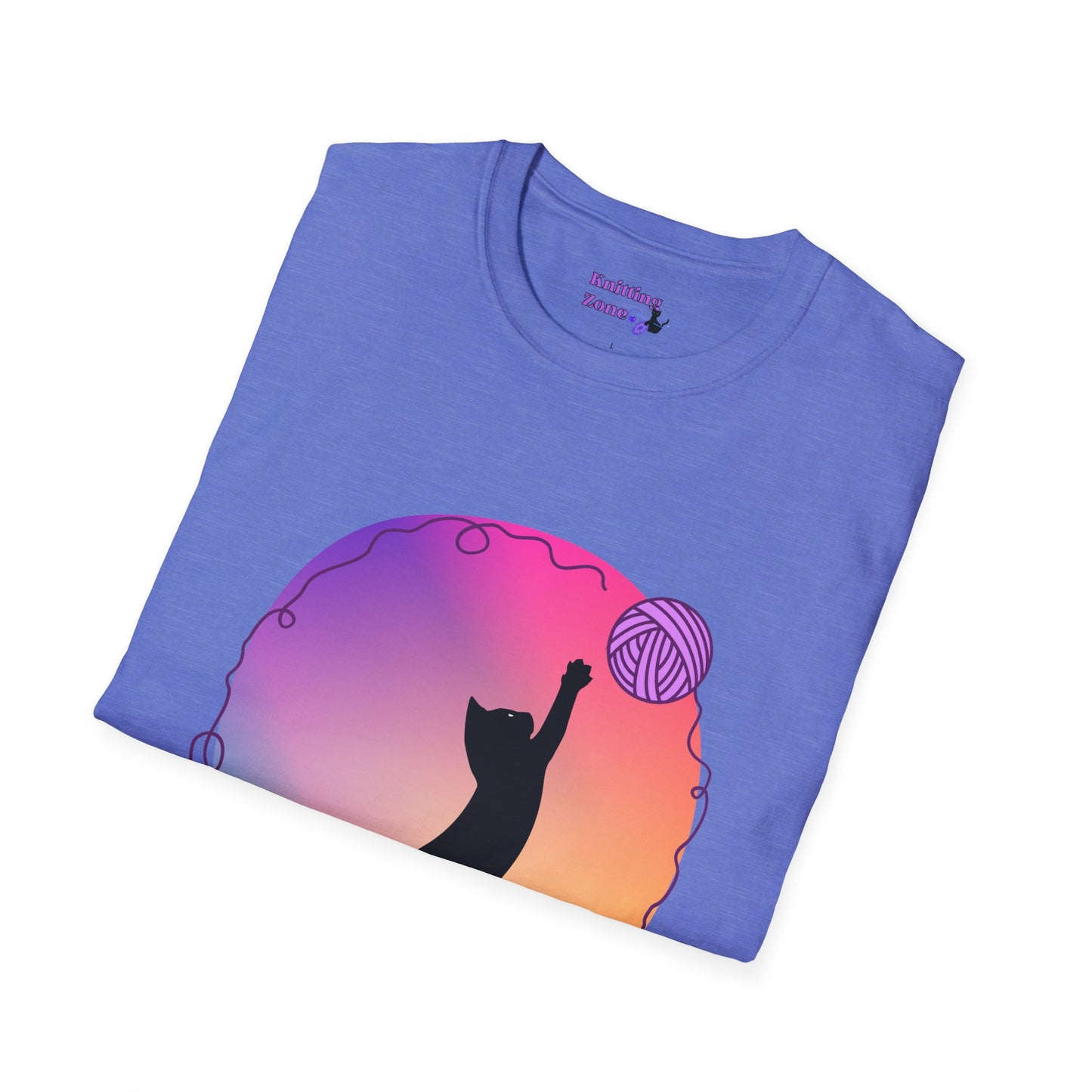 Cat With Yarn Unisex T Shirt