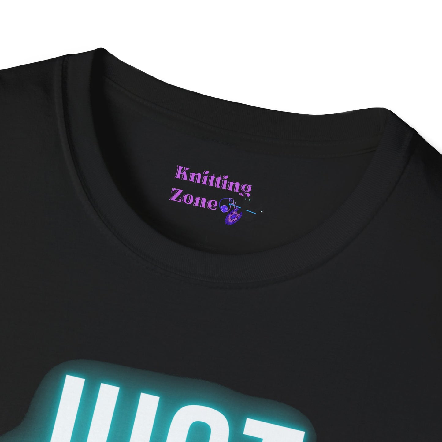 Just Knit Blue Unisex T Shirt