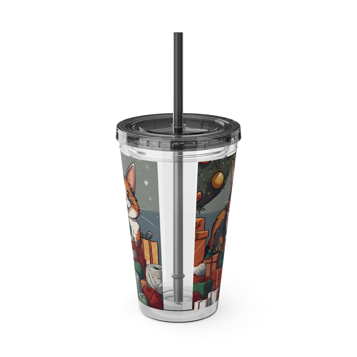 Gift of Yarn Tumbler with Straw, 16oz