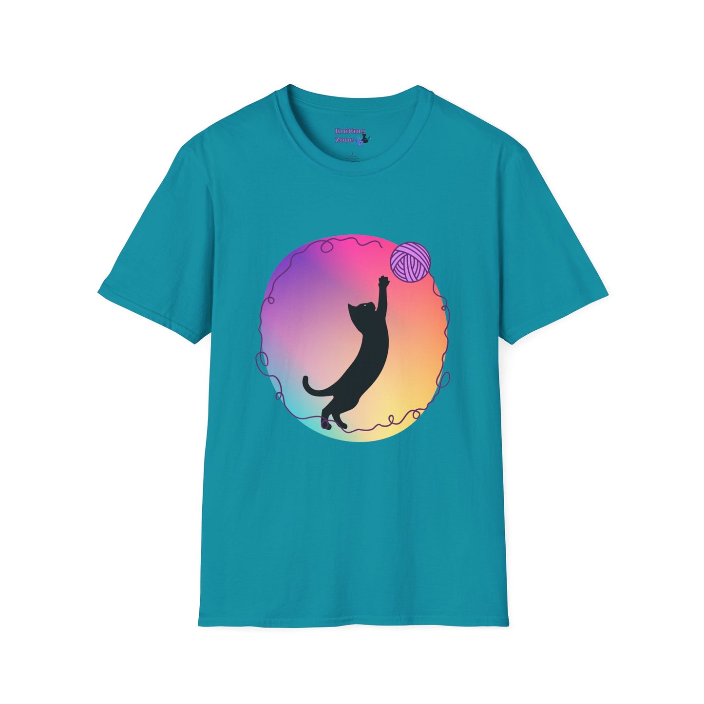 Cat With Yarn Unisex T Shirt