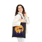 Star Cat Canvas Tote Bag