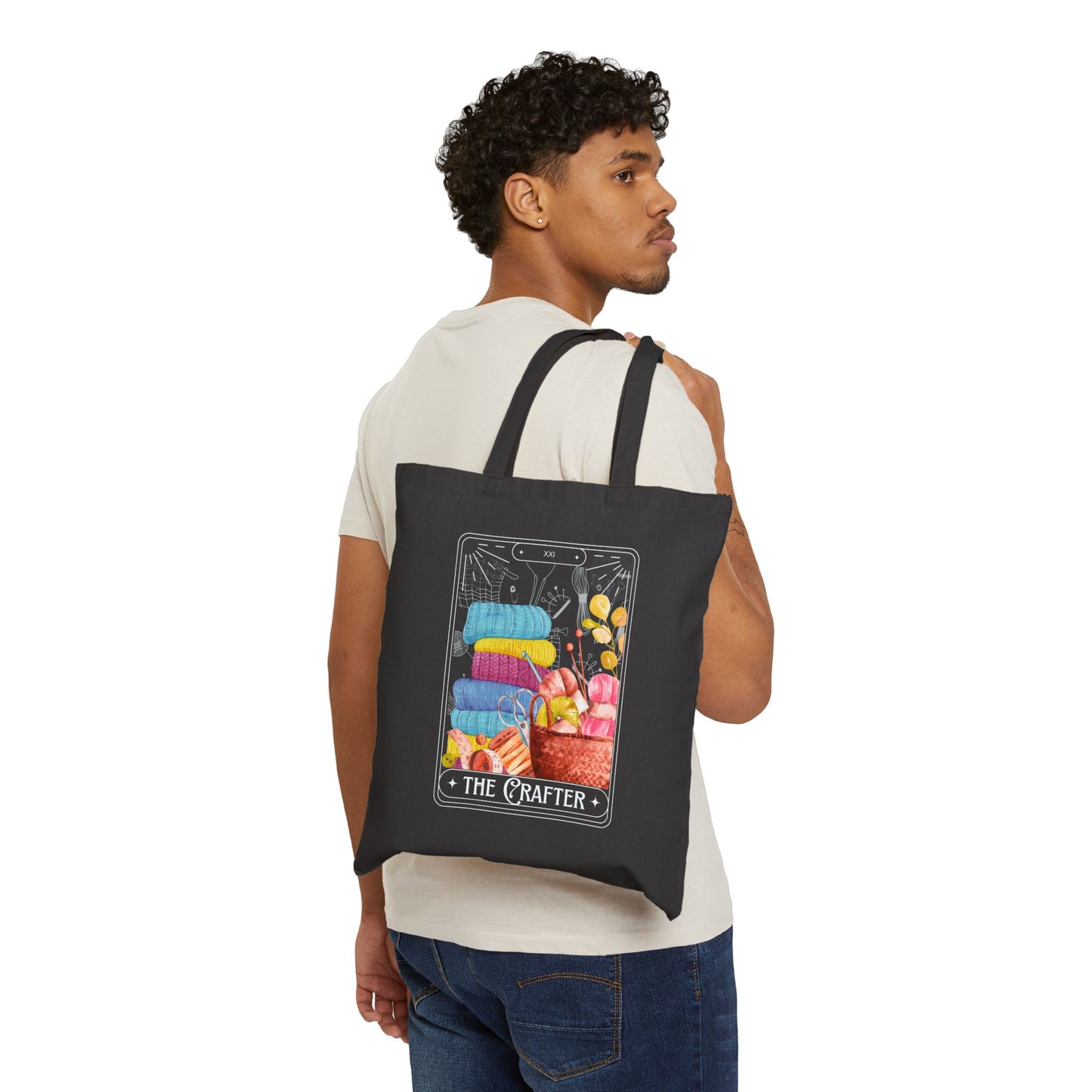 The Crafter Cotton Canvas Tote Bag