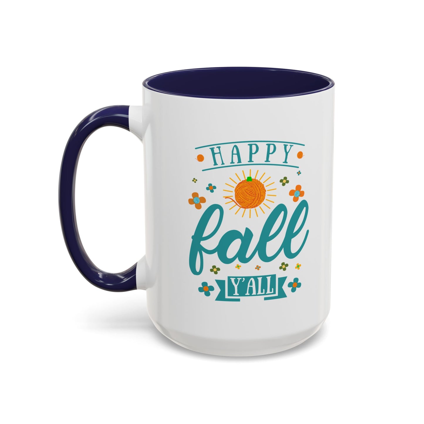 Happy Fall Yall Accent Coffee Mug (15oz)
