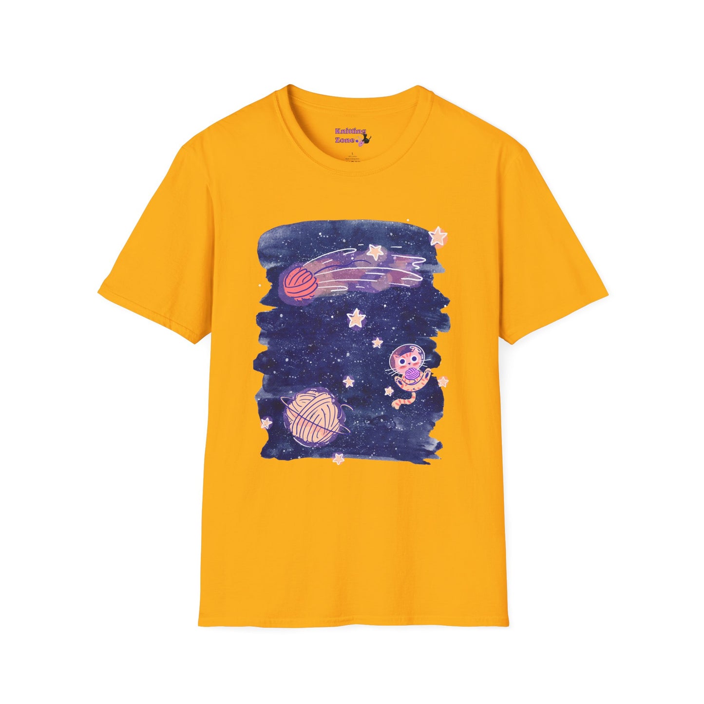 Cats in Space Unisex T Shirt