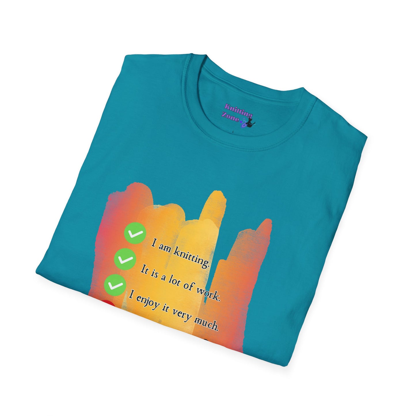Yes I am Knitting Unisex T Shirt