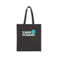 Yarn Please Cotton Canvas Tote Bag