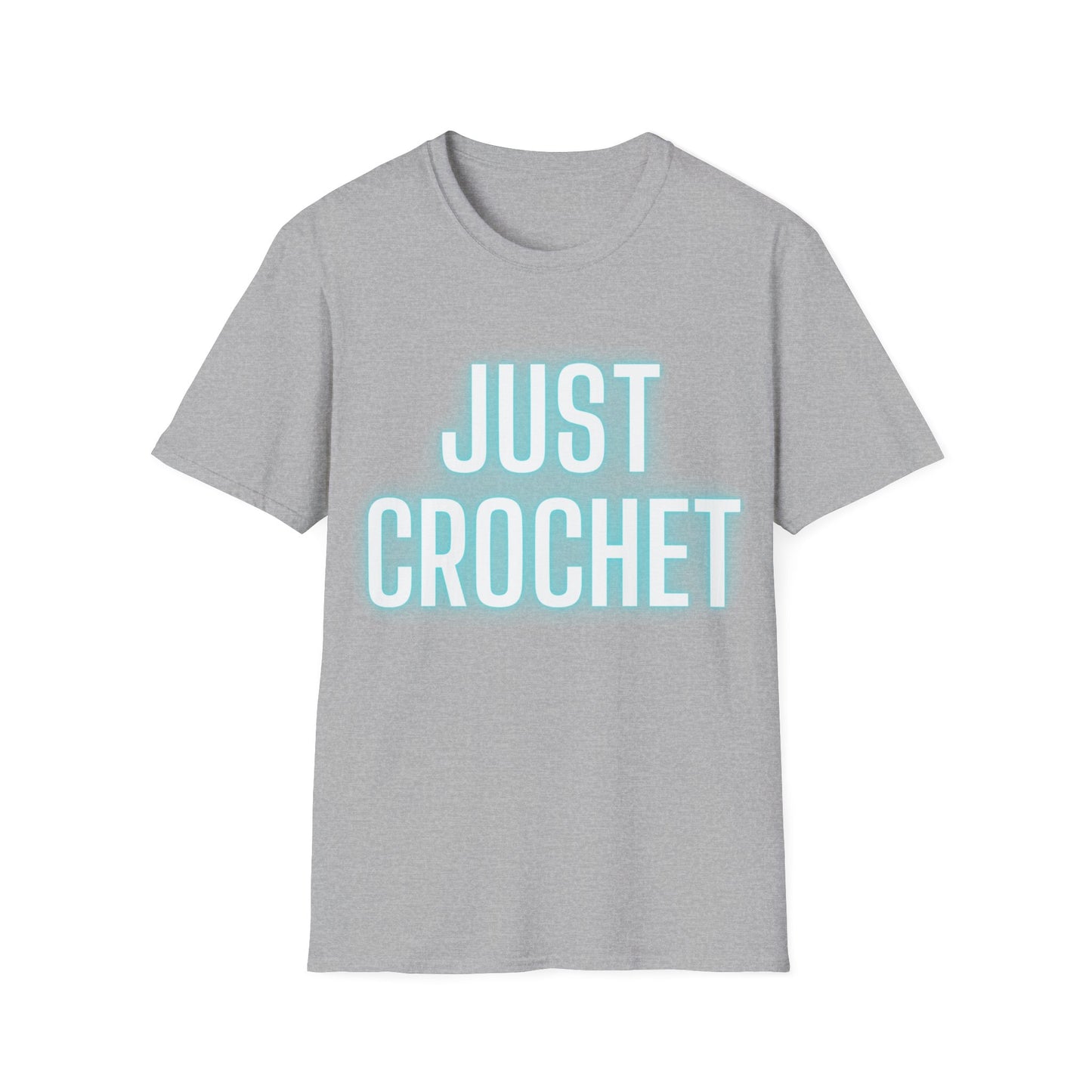 Just Crochet Blue Unisex T Shirt