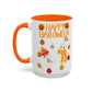 Cozy Ghost Accent Coffee Mug (15oz)