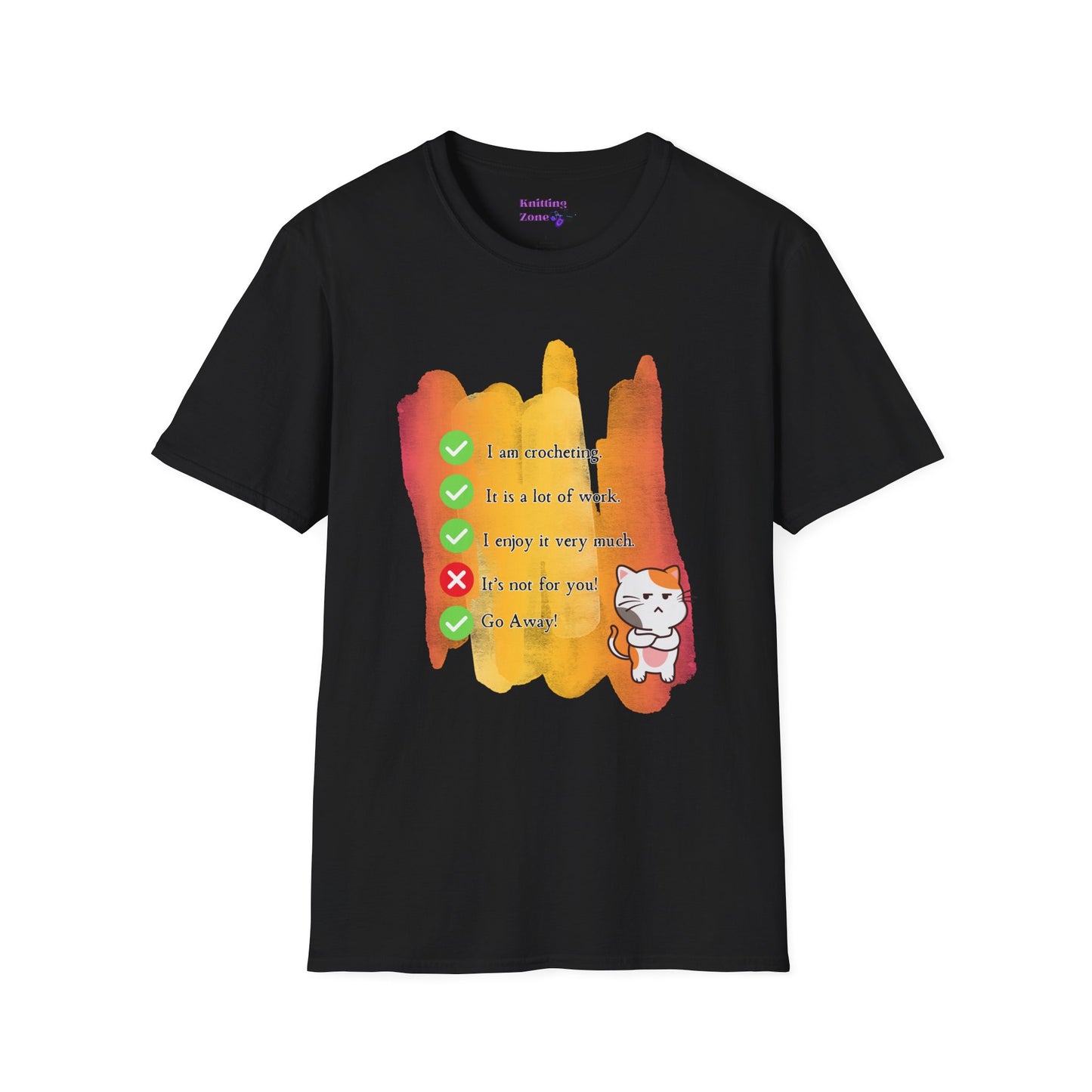 Yes I am Crocheting Unisex T Shirt