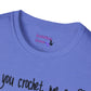 Can you Crochet me a Unisex T Shirt