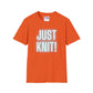 Just Knit Blue Unisex T Shirt