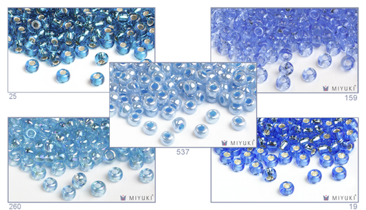 Miyuki Bead Collection - Blue #1