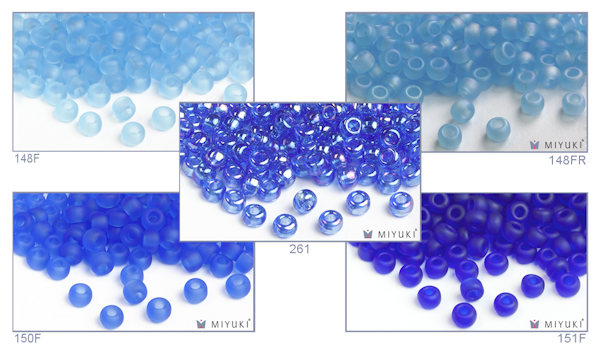 Miyuki Bead Collection - Blue #2