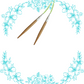 9" Bamboo Circular Needles