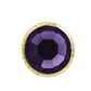 Crystaletts 3mm Button - Purple Velvet